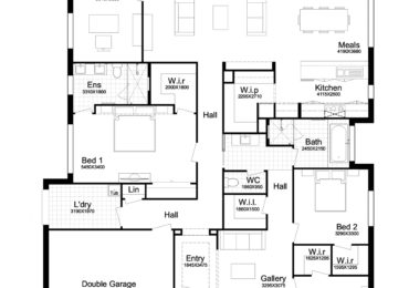 Single Story Home Plan