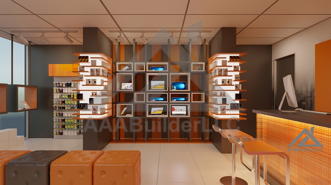 AAABuilderLLC Store Interior Design