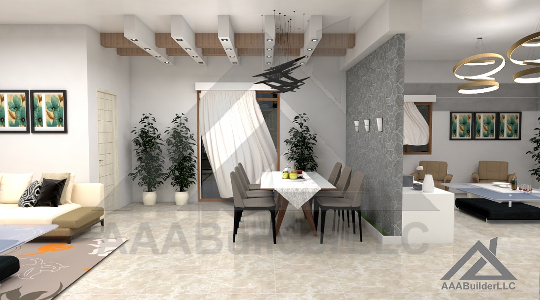 Dining Area Interior Design - AAABuilderLLC