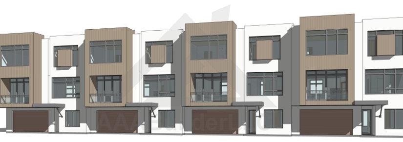 2315 Kirby Rendering Townhouse